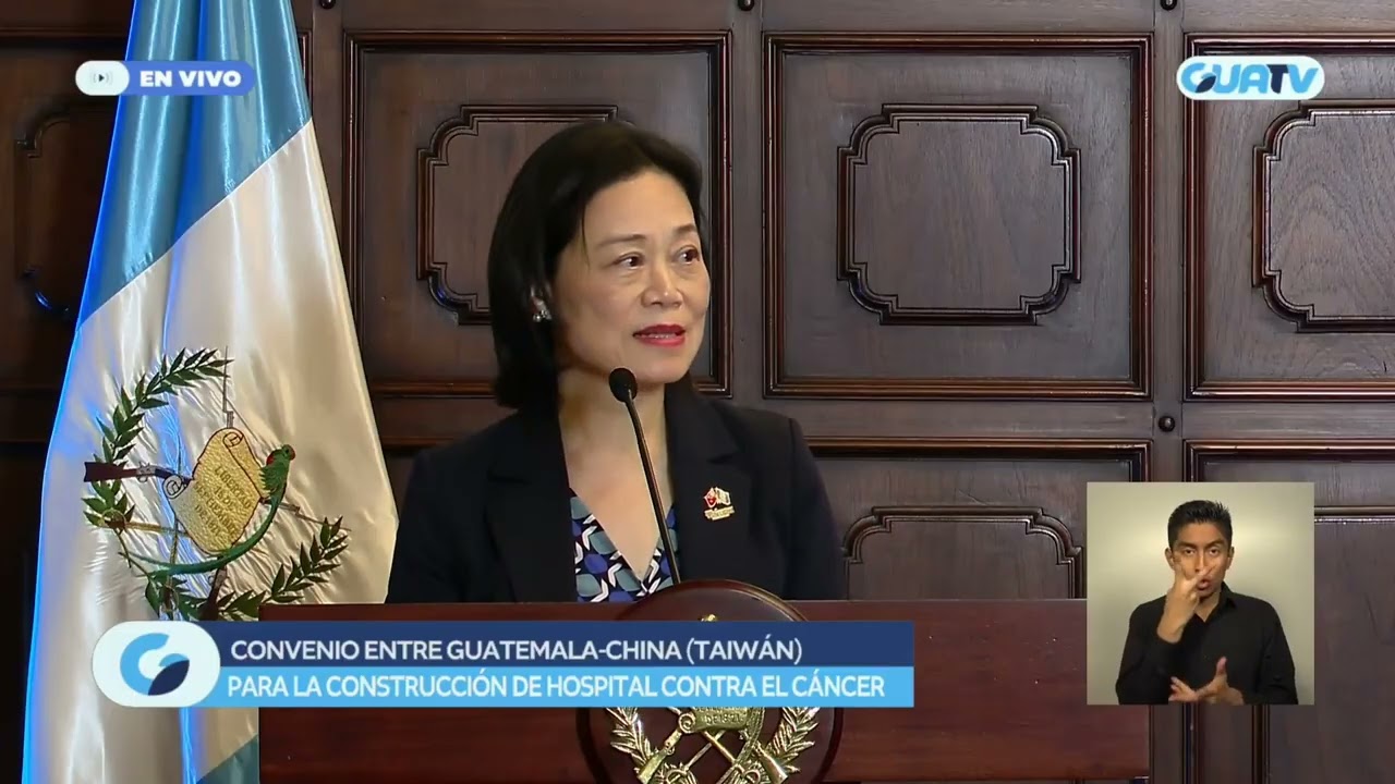 Taiwán financiará la construcción de hospital contra el cáncer en Guatemala
