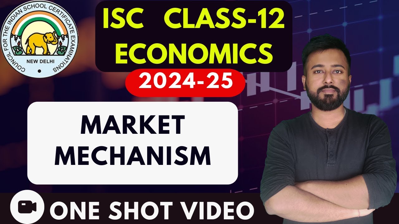 Market Mechanism | [ISC ECONOMICS Class 12]  | ISC EXAMS 2025