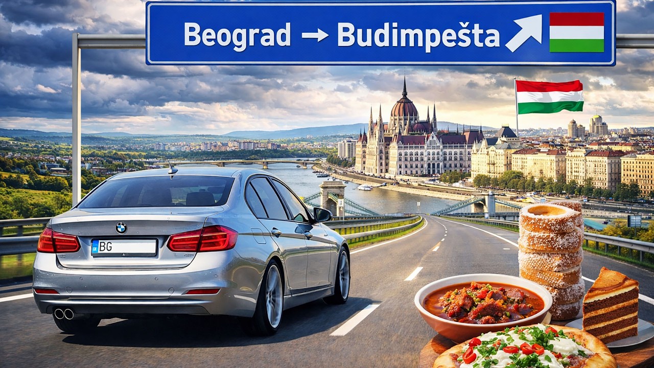 Idemo kolima u Madjarsku! Put od Beograda do Budimpešte preko graničnog prelaza Horgoš!