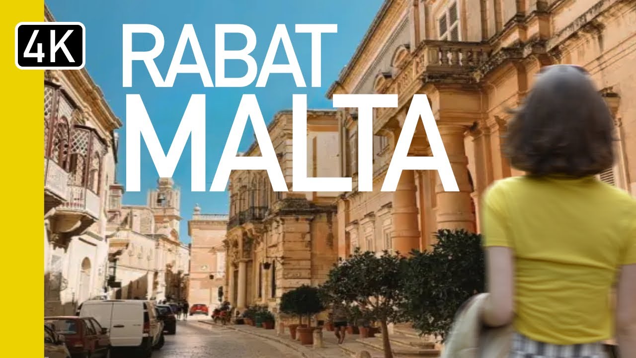 Discover Enchanting Rabat Malta | Mesmerizing 4k Walking Tour