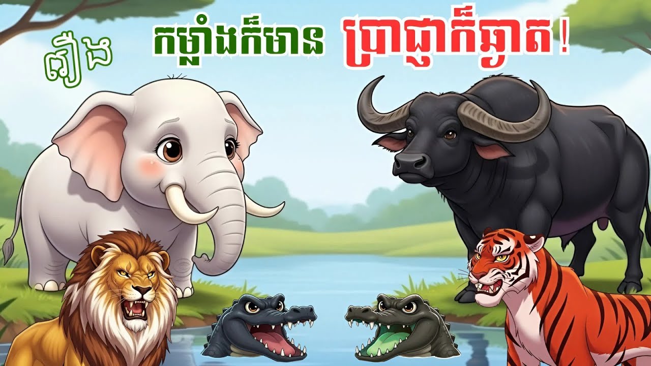 រឿងនិទាន៖ កម្លាំង និង ប្រាជ្ញា | និទានអត្តន័យអប់រំ