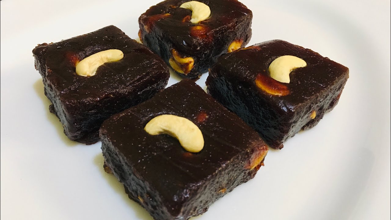 Dates Halwa Recipe | Khajoor Ka Halwa | No Sugar Halwa Recipe | Halwa Recipe | Diwali Sweet Recipe |
