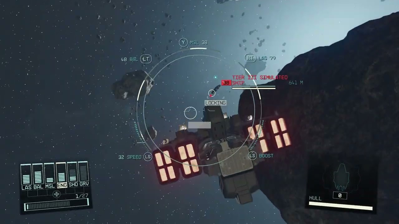 Starfield Walkthrough - Supra Et Ultra - Piloting Simulator - Level 46 - Pilot Exam - Space Battle