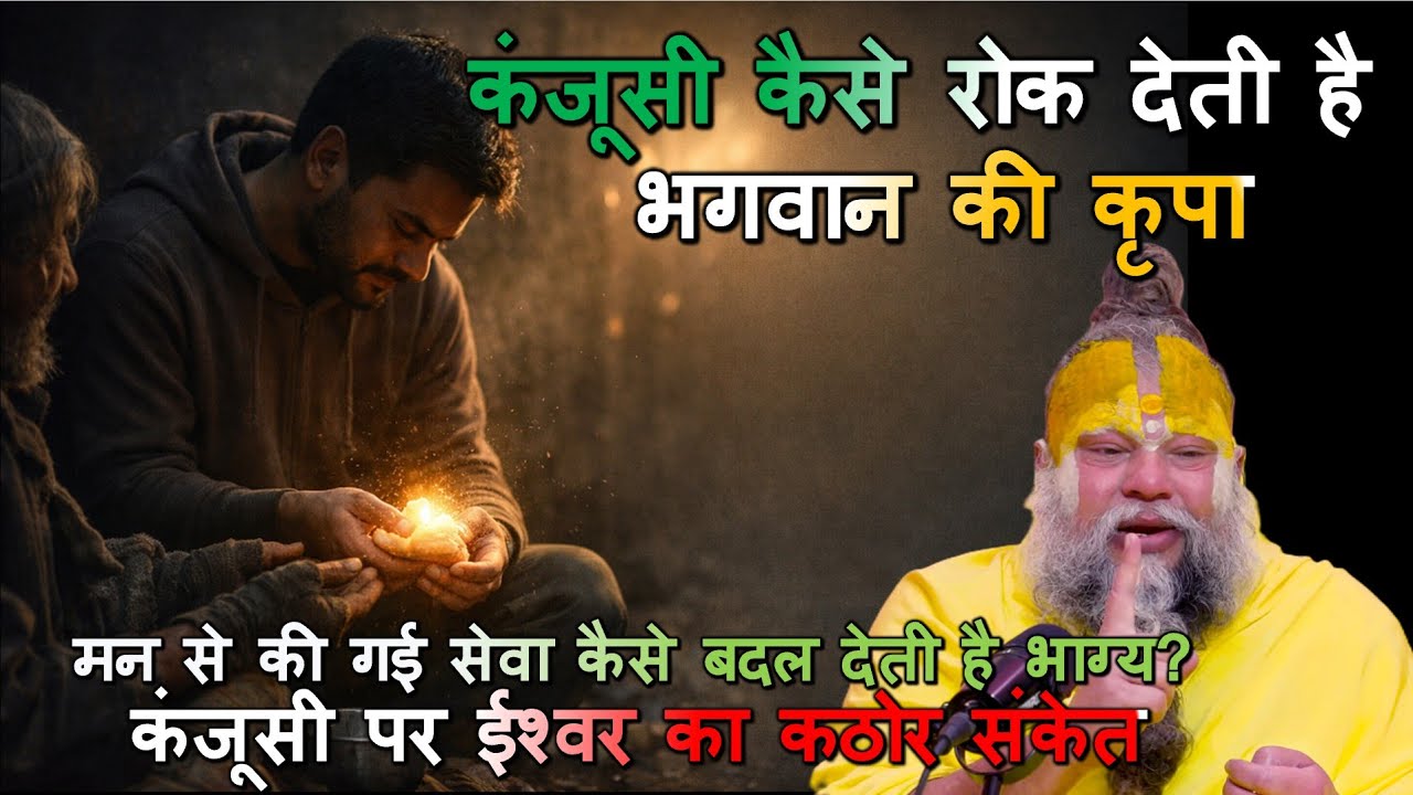 मन से की गई सेवा कैसे बदल देती है भाग्य? कंजूसी पर ईश्वर का कठोर संकेत #सेवाऔरकृपा #ईश्वरीयकृपा