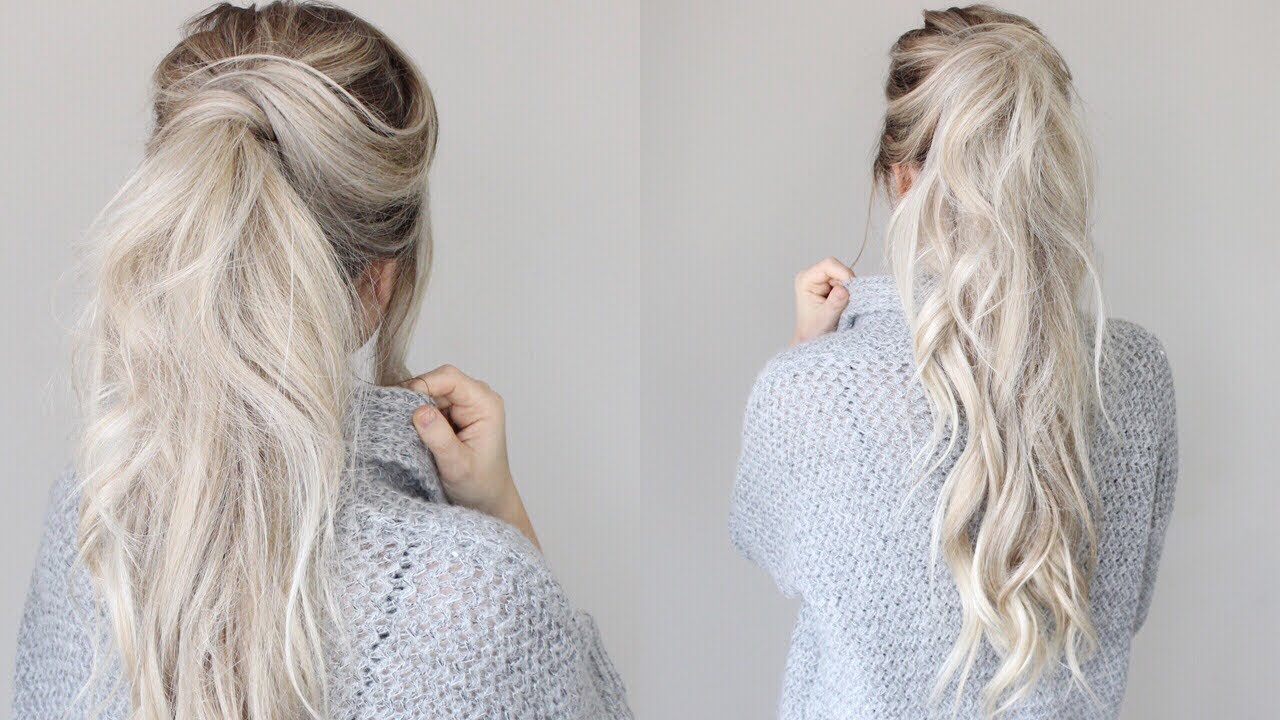 How To: Messy Voluminous Ponytail Tutorial