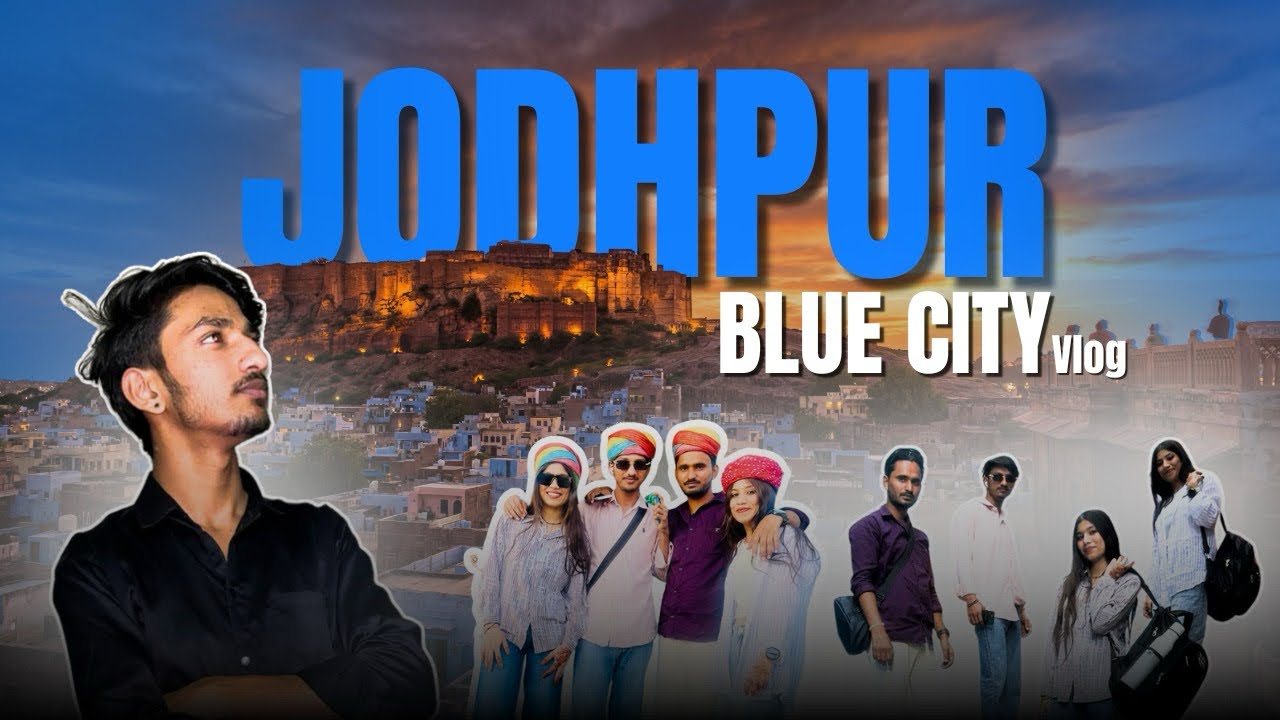 Blue City Jodhpur with FriendsCrazy💙MomentsI Fun, Food &#jodhpur #bluecity 
