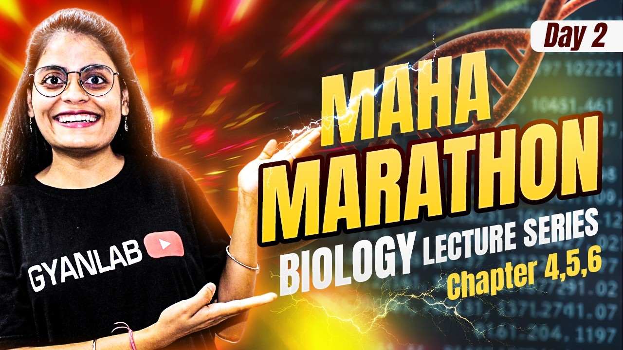 MAHA Marathon Part 2 | Chapter 4,5,6 | Biology | Gyanlab | Anjali Patel #maharevision #gyanlab