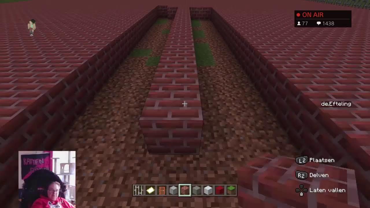 Minecraft #creatief verder werken aan de Efteling