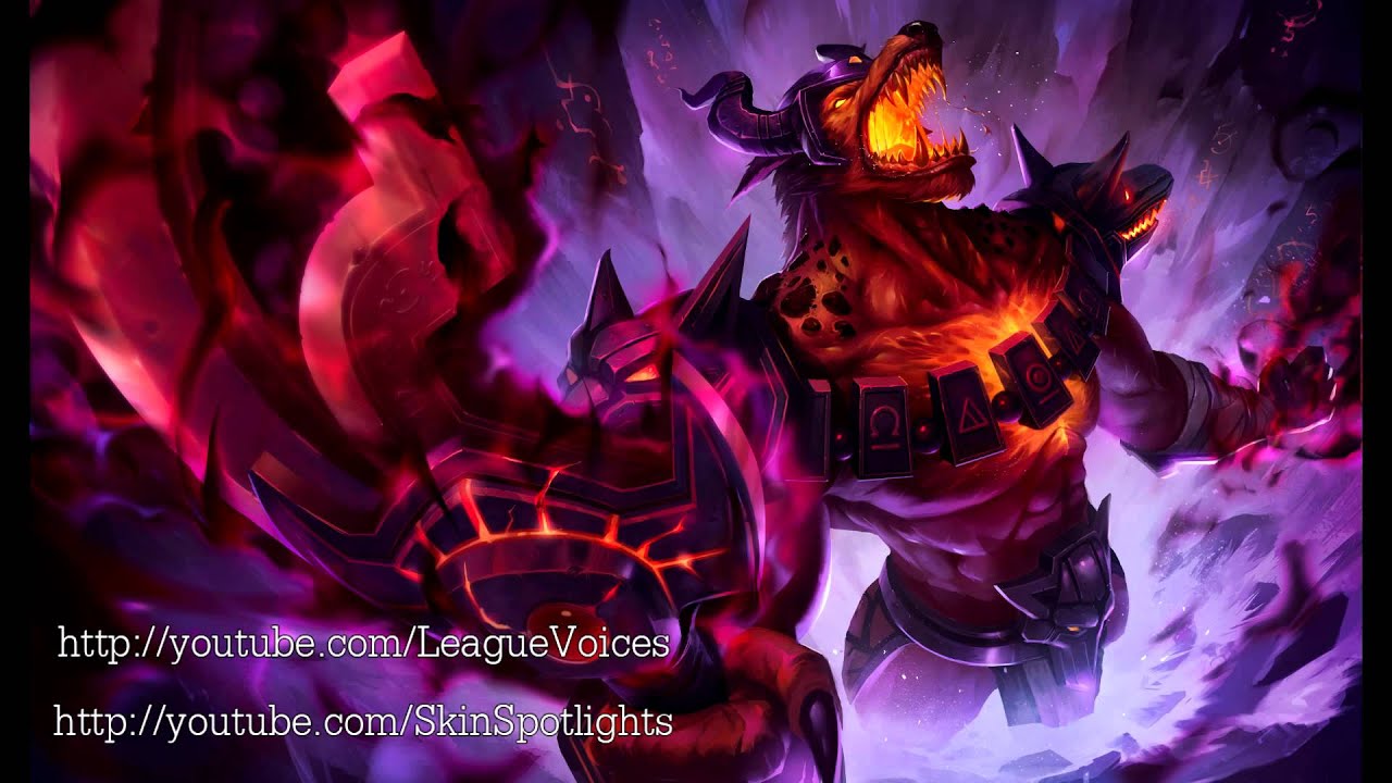 Infernal Nasus Voice - English - League of Legends