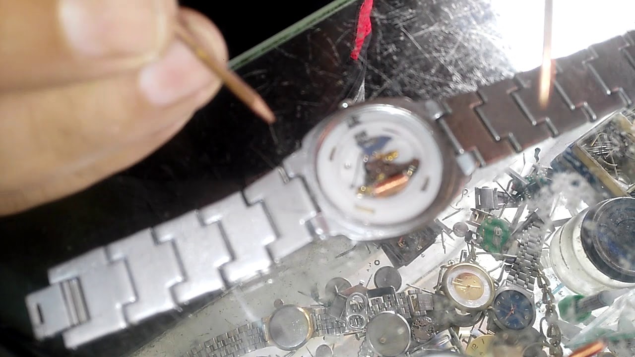 Cómo reparar cualquier reloj de pila ,