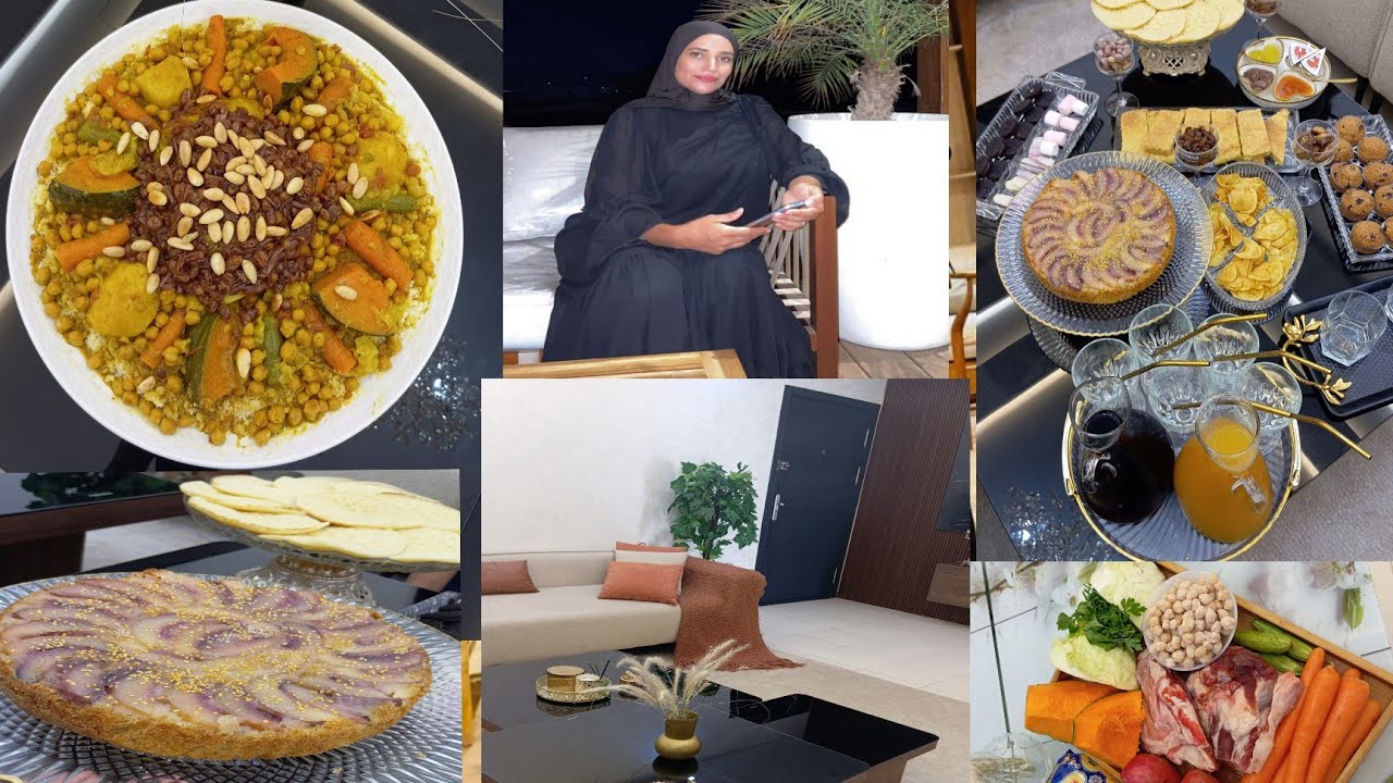 روتين يوم الجمعة !Friday in Morocco! يوم امرأة موظفة في يوم الجمعة Cooking!Couscous!Clealingy