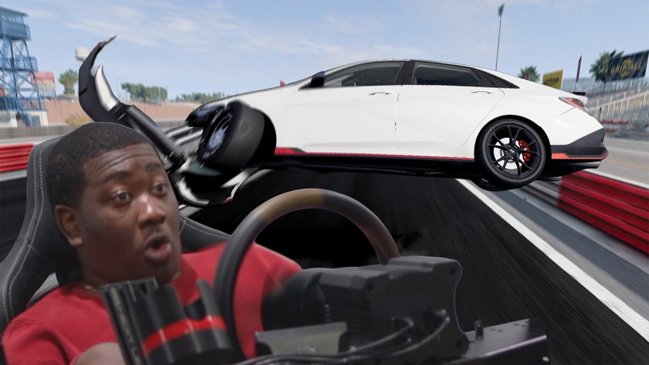 CAN I MAKE AN ELANTRA N GO 8 SECONDS WITHOUT FLIPPING? | BEAM.NG EXPERIMENTS