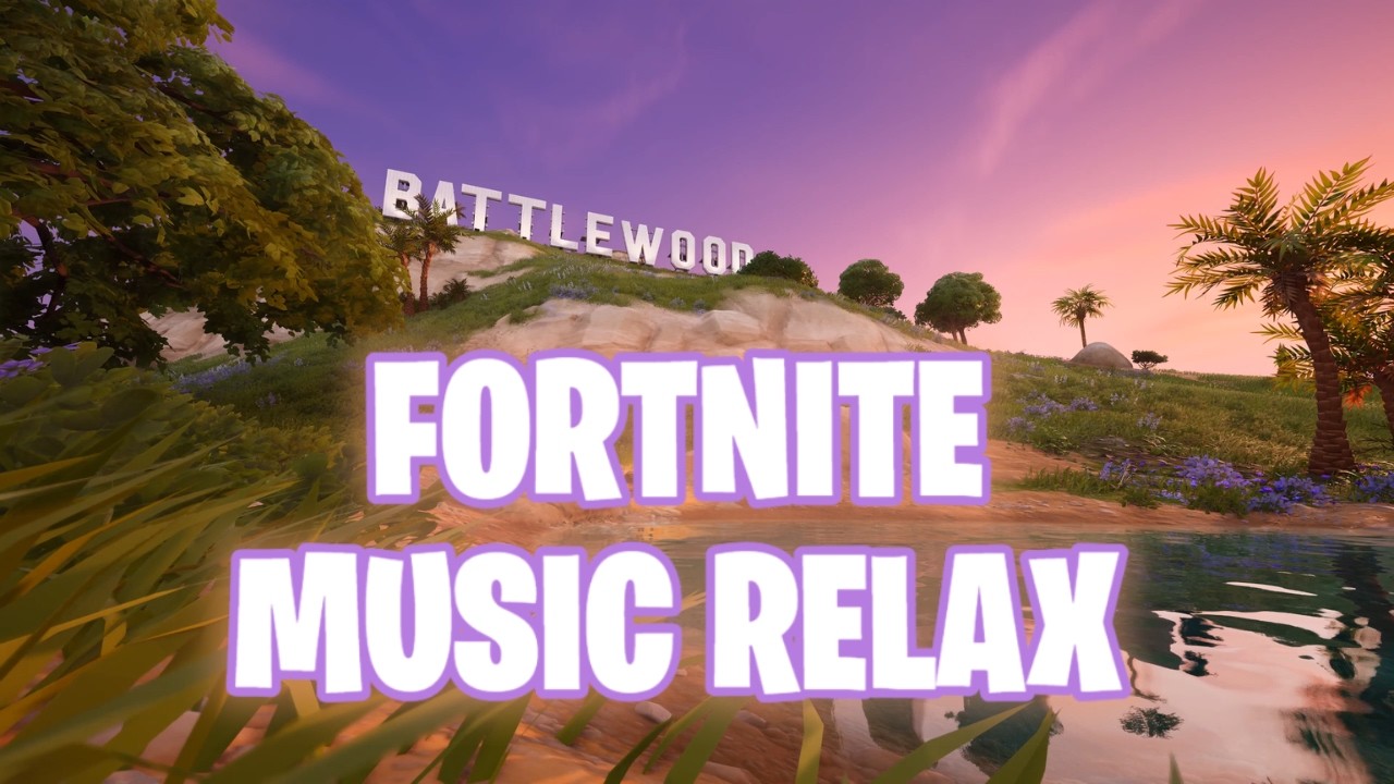 Fortnite 2 hours relaxing music - Intro background music
