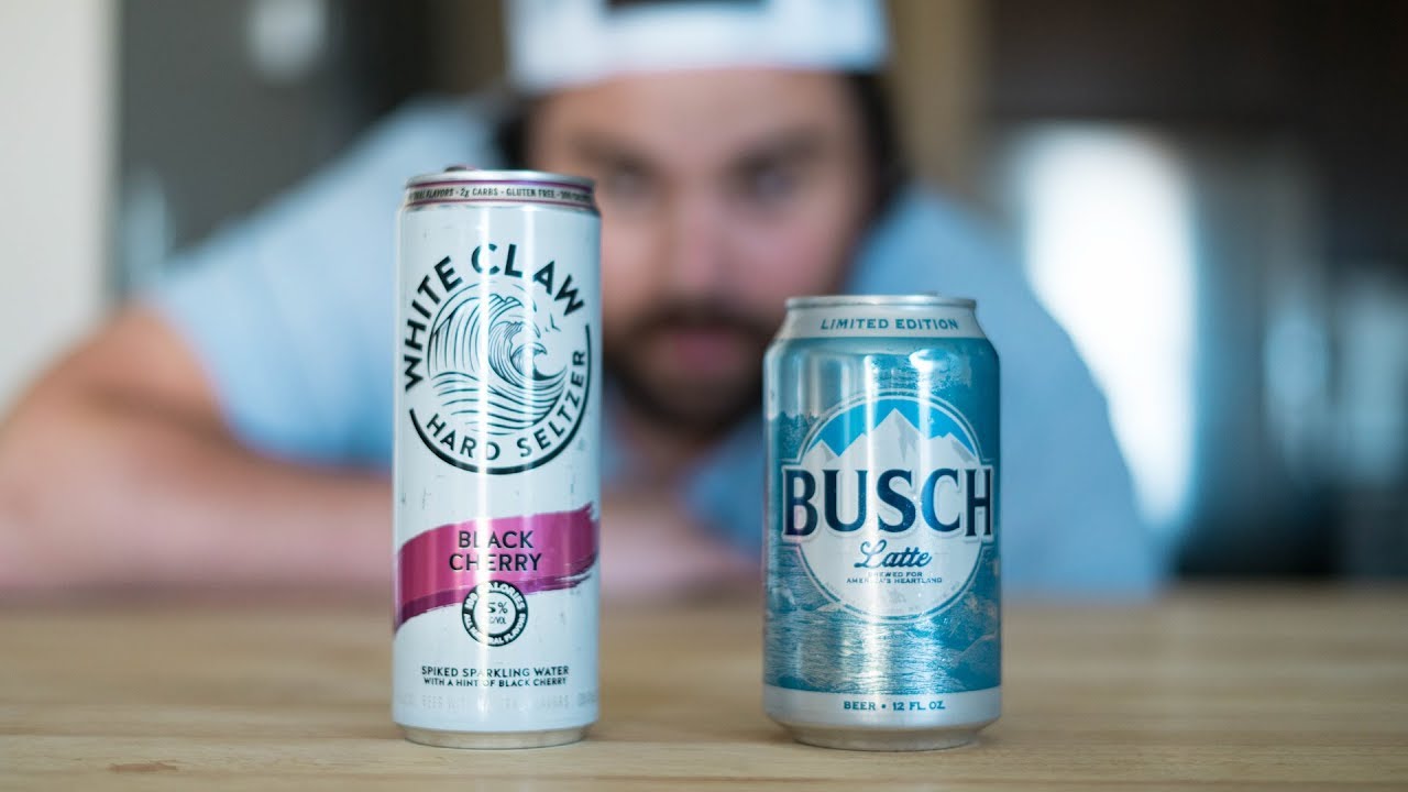 White Claw vs Busch Light 🌊🍺