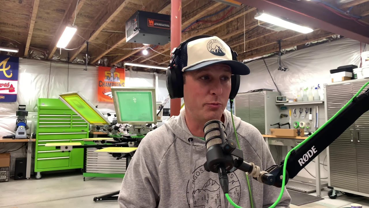 Screen Printing and Business Questions Answered - Q&A live - Lunch Break ep.10