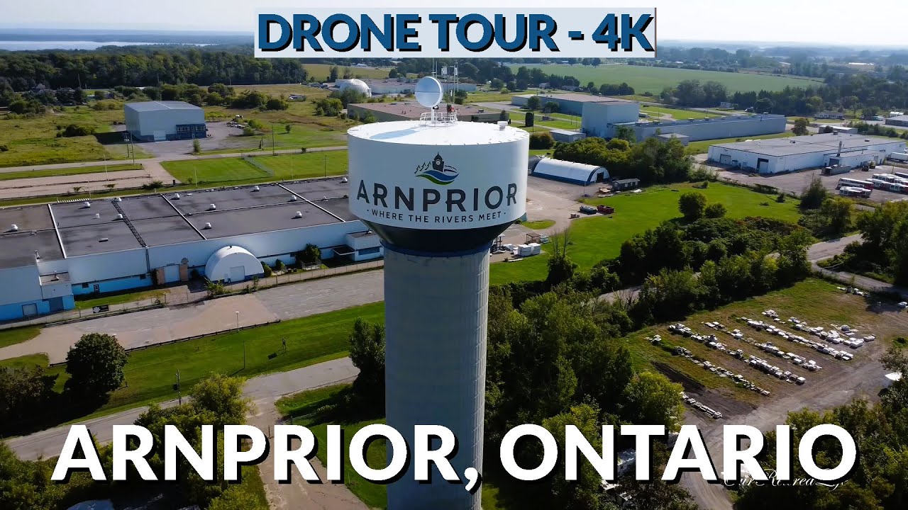 🌟 Arnprior, Ontario: Where Nature Meets History! 🚁✨ 4K Drone Journey 🛩️