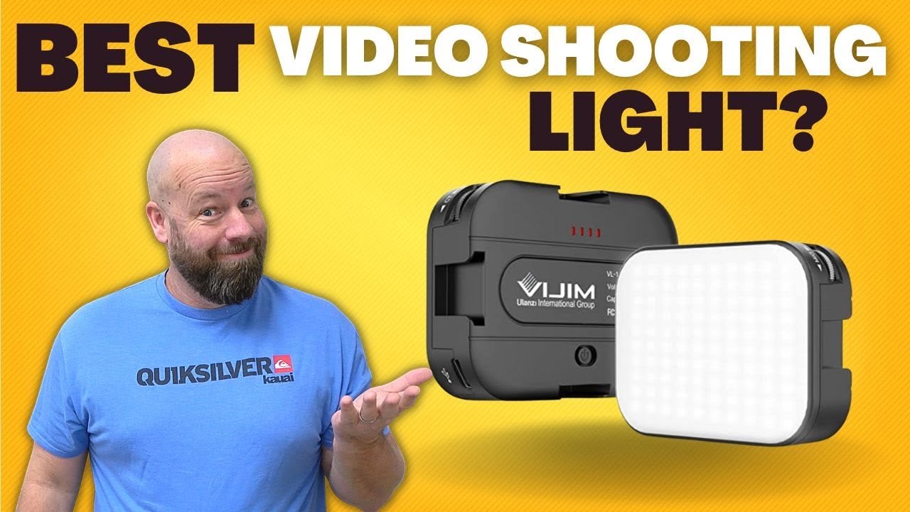 Best Budget Portable Camera Light for VIdeo Shooting? - VIJIM VL100C Light Review