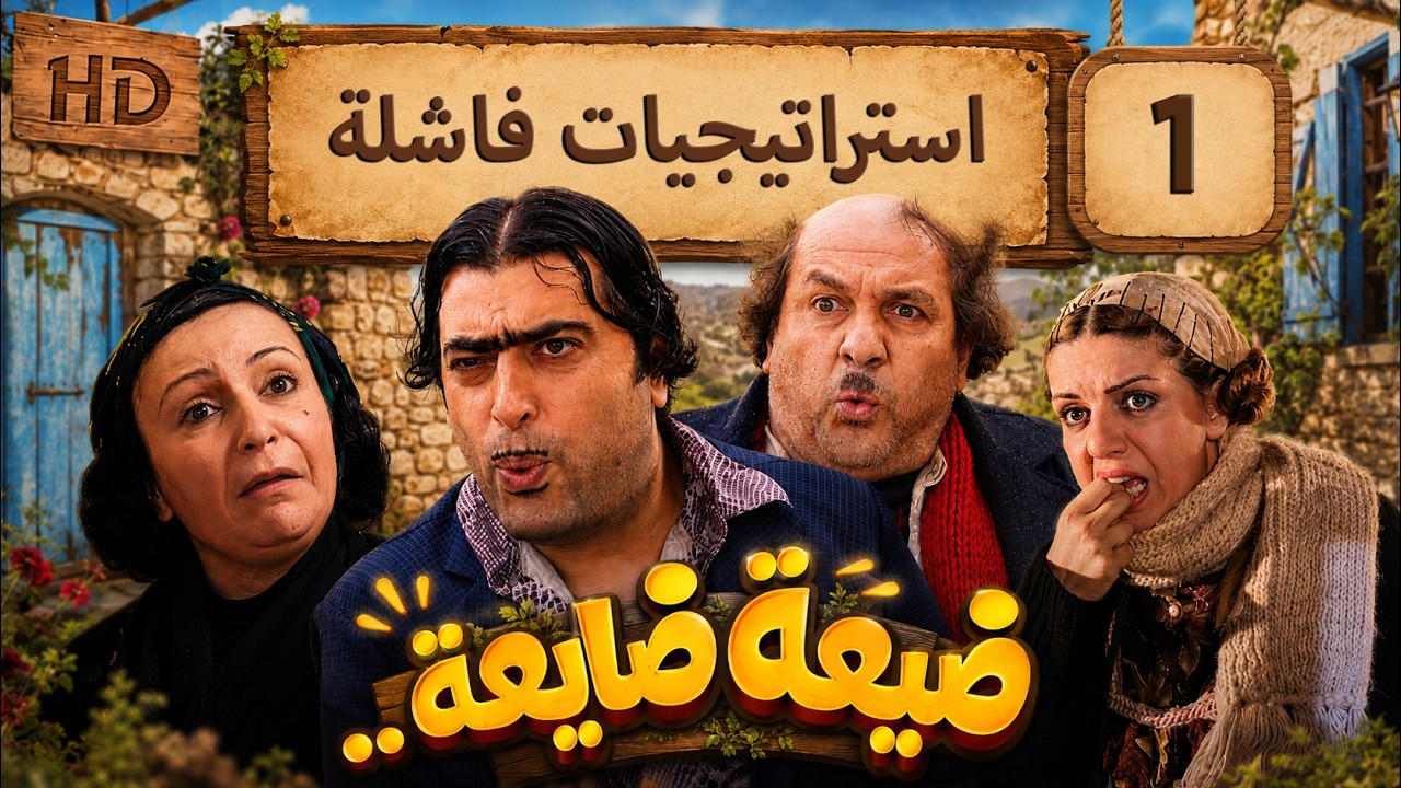 مسلسل ضيعة ضايعة - الجزء الثاني ـ الحلقة 1 الأولى كاملة HD ـ استراتيجيات فاشلة