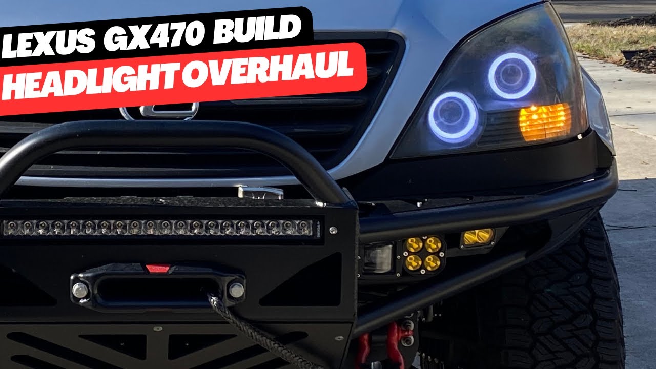 Сборка GX470 — капитальный ремонт фар