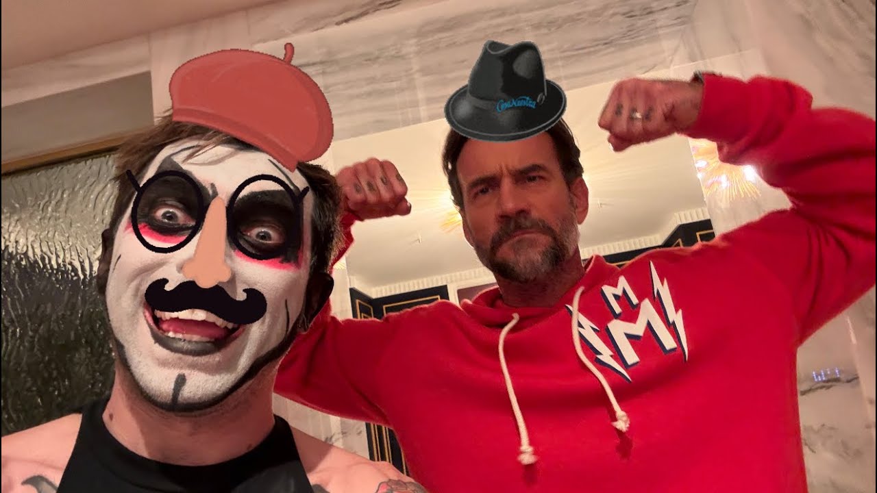 Danhausen Vloghausen - wrestlemania week cm punk topanga Brody king Simon miller bayley major pod