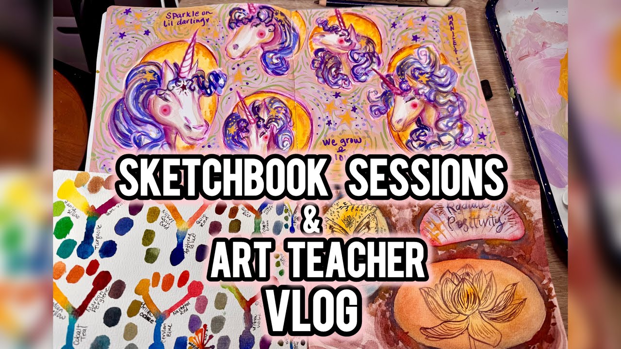 Kindness wins! Convo about Being a Happy Person & Sketchbook Session.