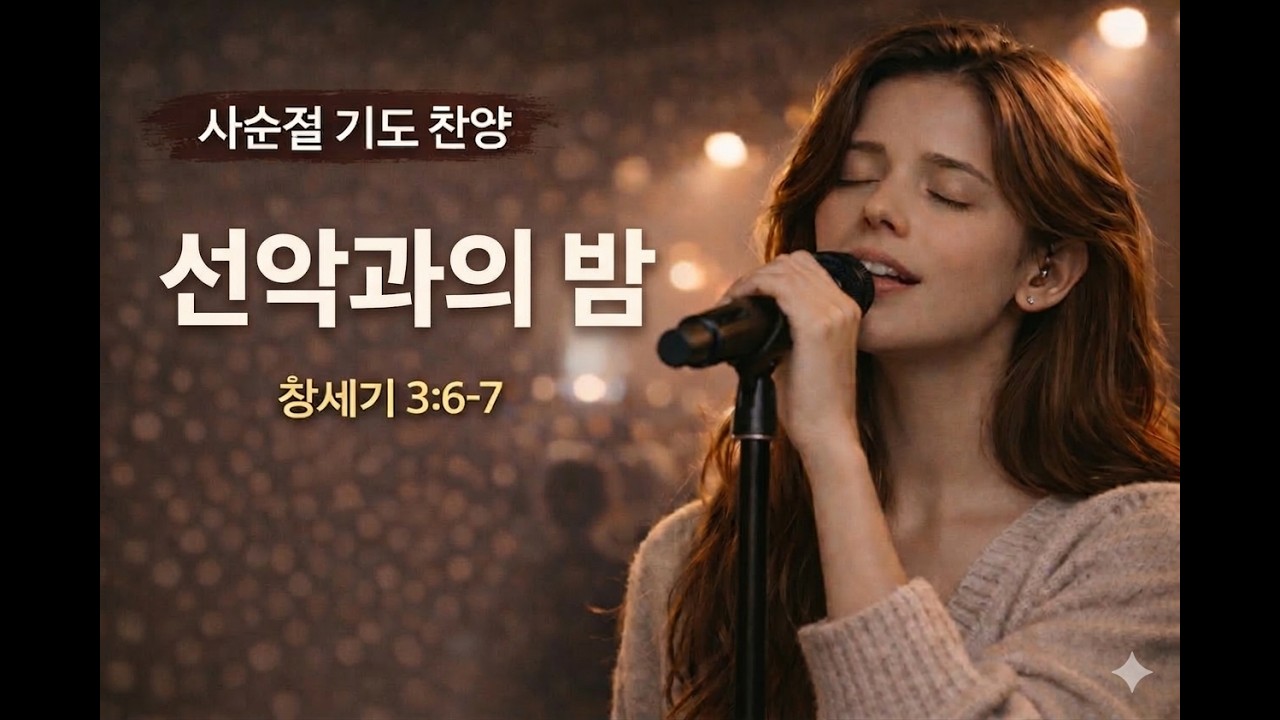 [사순절 기도 찬양 ] #선악과의 밤 #사순절 #CCM #LentWorship #PrayerSong #기도찬양 #창세기3장 #ForbiddenFruit