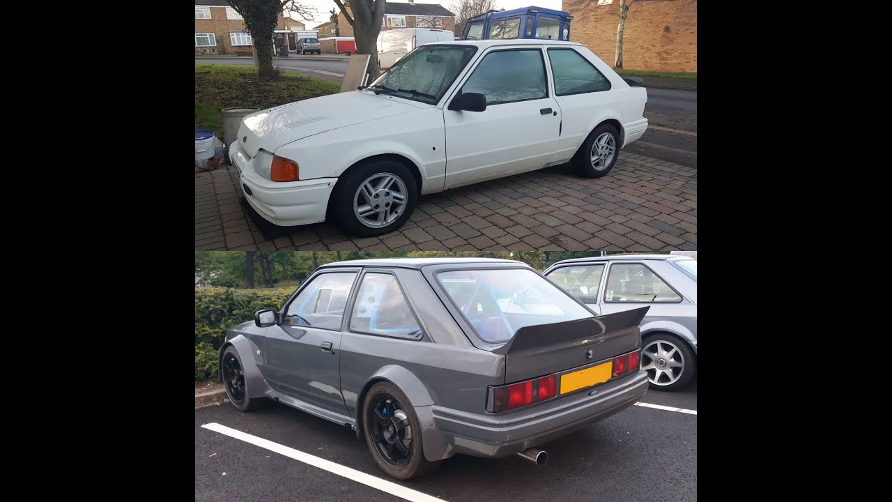 Mk4 Ford Escort BMW M54 TURBO engine swap, Rear wheel drive conversion FRANKENSCORt EP 4- the Build