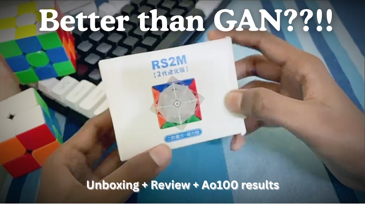 Moyu RS2M Evolution 2x2 Unboxing + Review