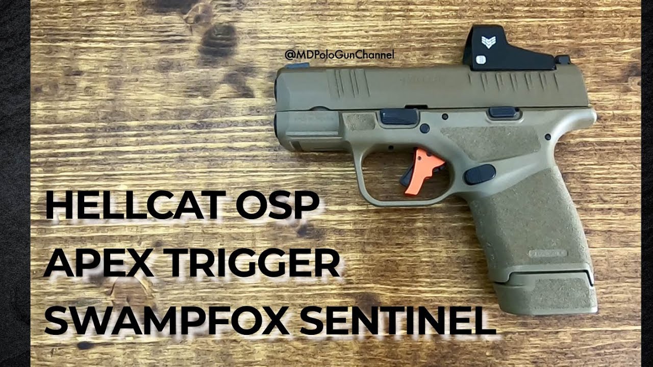 Hellcat Apex Trigger & Swampfox Sentinel Optic