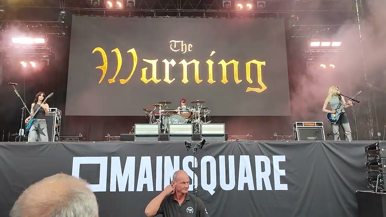 The Warning - Sick - LIVE - MAIN SQUARE ARRAS - FRANCE 05 07 2024