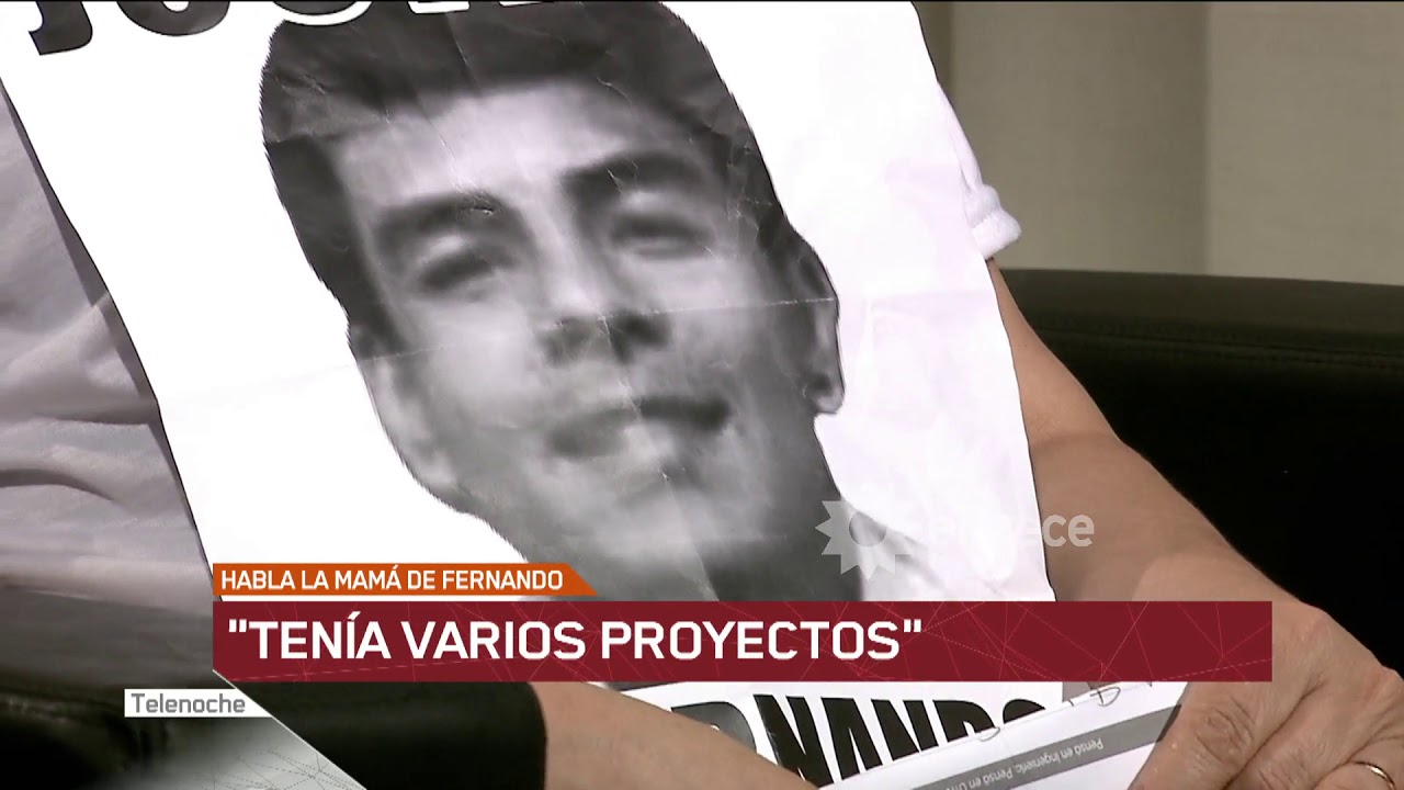 Habló la mamá de Fernando Báez Sosa a solas con Telenoche