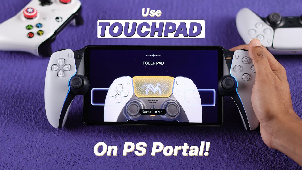 PlayStation Portal: How to Use Touch Pad!