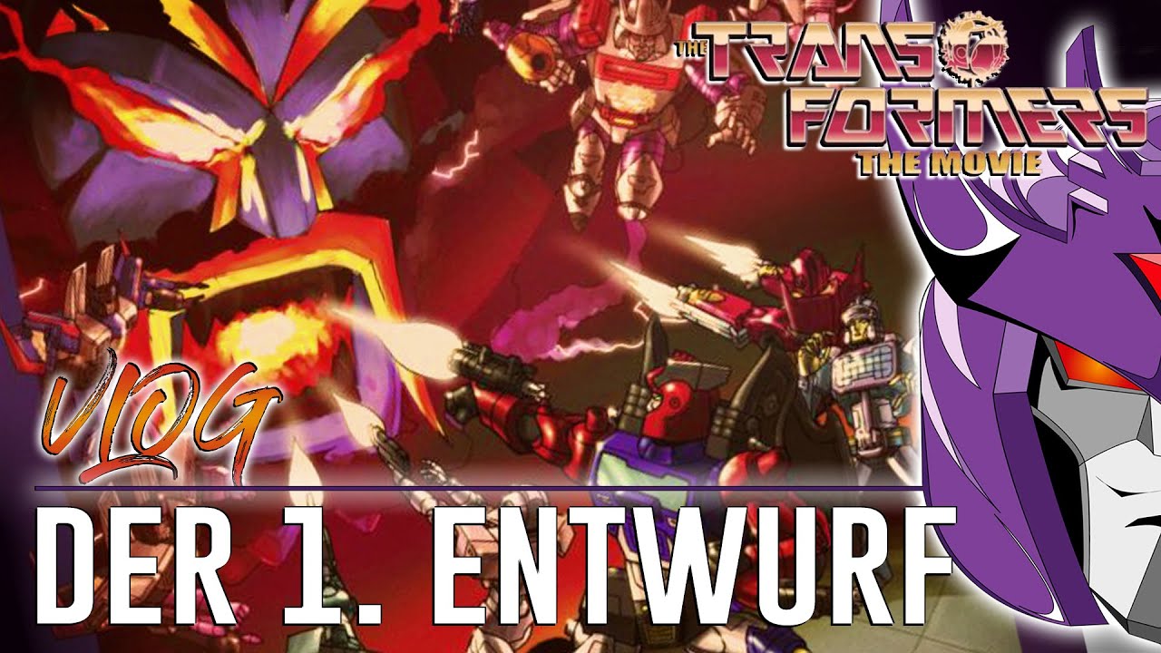 Der erste Entwurf | Transformers The Movie 1986 | The Nerd Crate Too