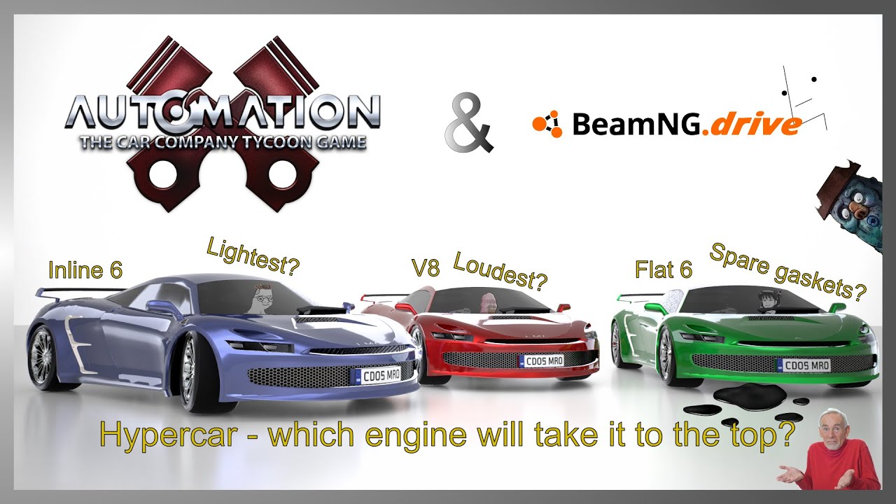 Hypercar - which engine will take it to the top? | Automation & BeamNG