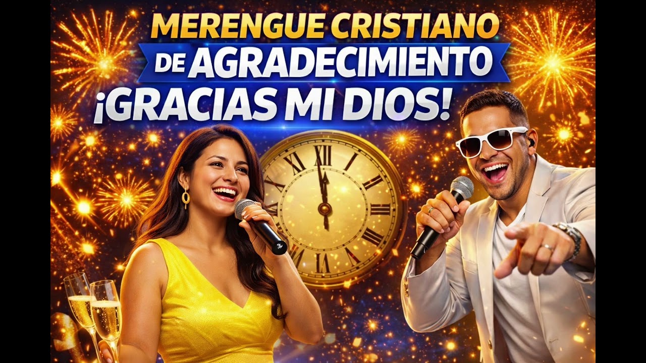 Merengue Cristiano de Agradecimiento | ¡Gracias Mi Dios! Dueto de Alabanza