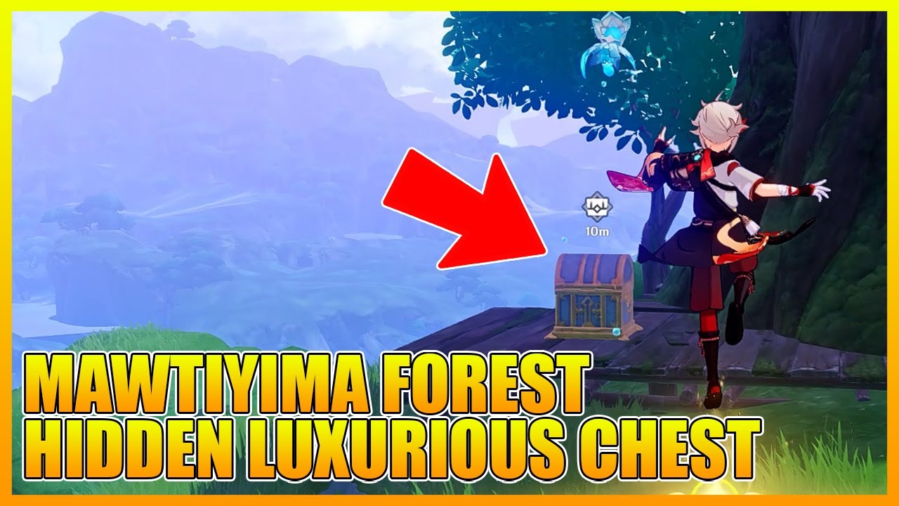 Hidden Luxurious Chest Mawtiyima Forest Sumeru 3.0【Genshin Impact】