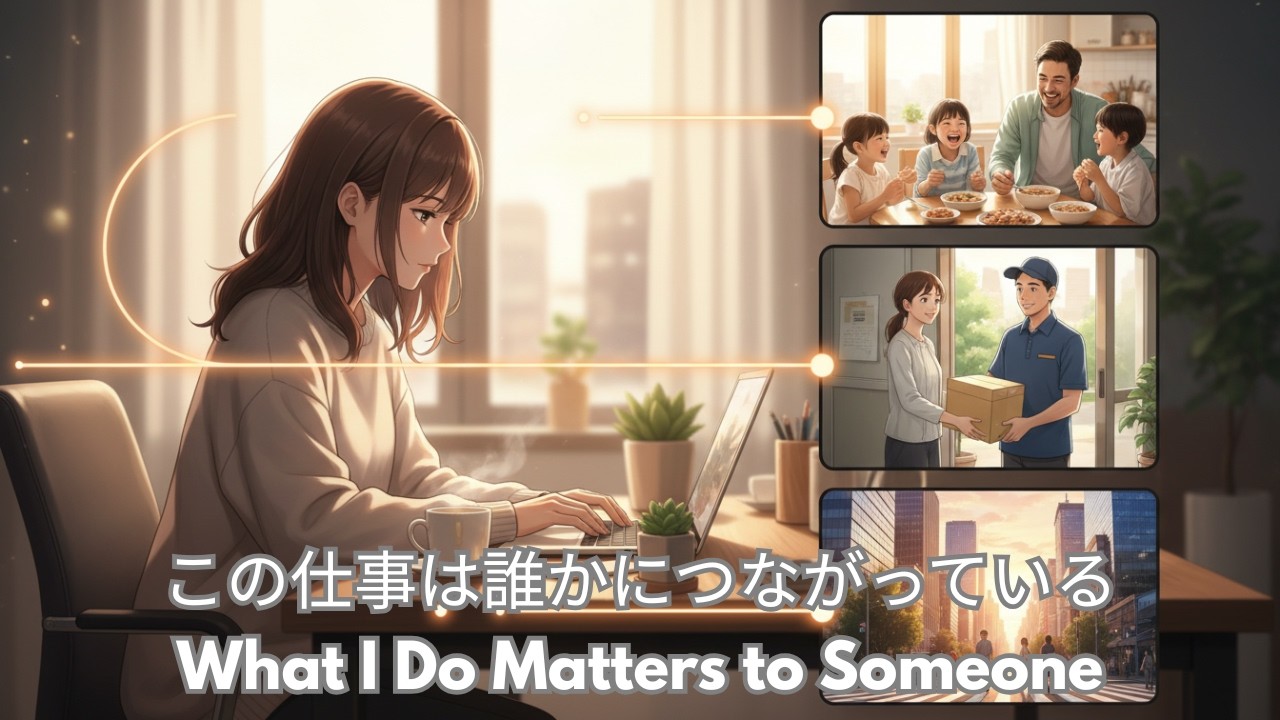 仕事の意味に気づく歌（アファーメーションソング）/幸せを渡すために | Songs About Finding Meaning in Work/Passing Happiness Along