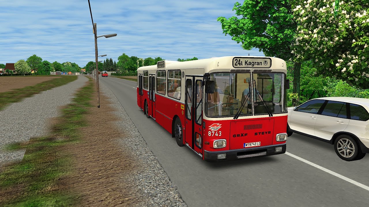 OMSI 2 || 24A to Kagran || LU 200 M11 || No Commentary || Vienna