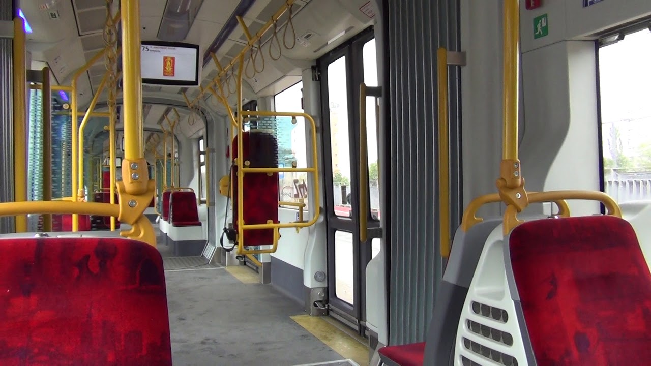 Tramwaje Warszawskie tramwaj Pesa Jazz Duo 128N Warszawa: Arkadia - Marymont Potok (Potocka)