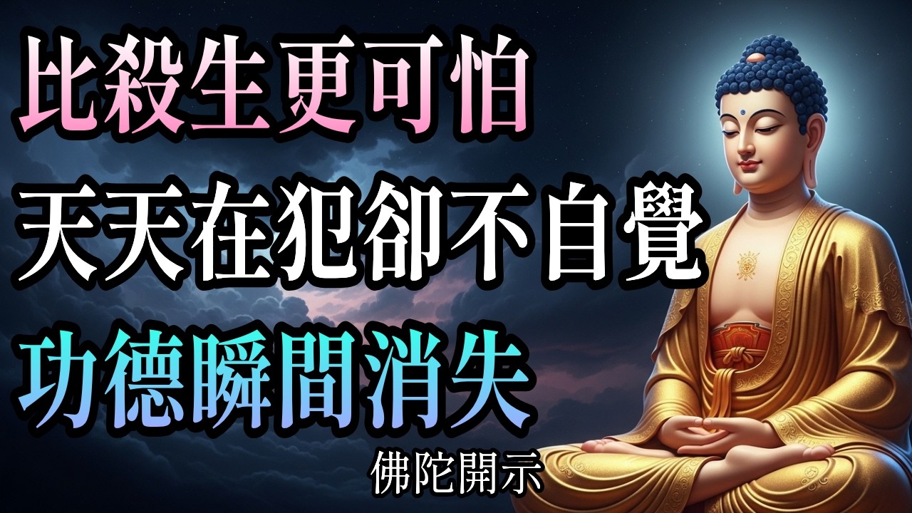 為什麼拜佛卻不靈? | 隱藏的4種惡業正在毀掉你的人生 | 金剛經開示