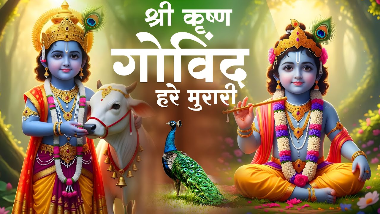श्री कृष्णा गोविन्द हरे मुरारी - भजन | Shri Krishna Govind Hare Murari | Krishan Bhajan 2026