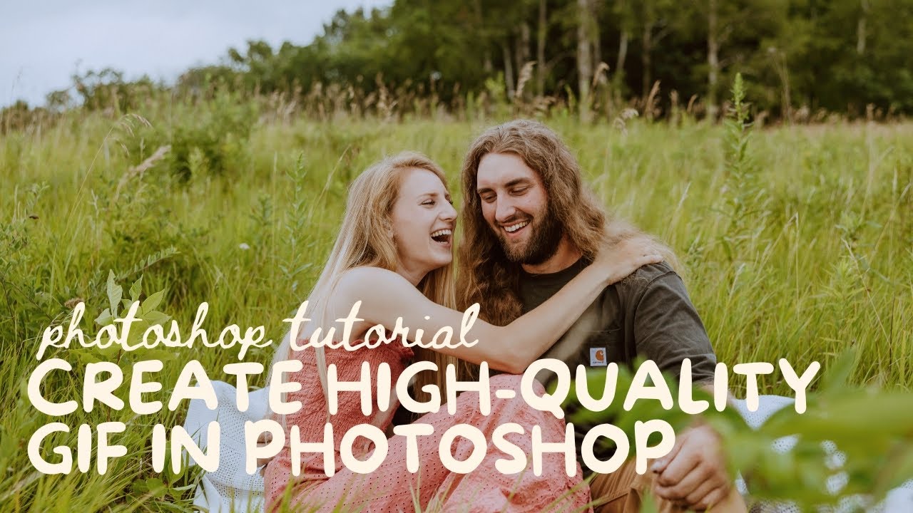 How to create a high quality GIF for Instagram in Photoshop - tutorials for Wedding Photographers
