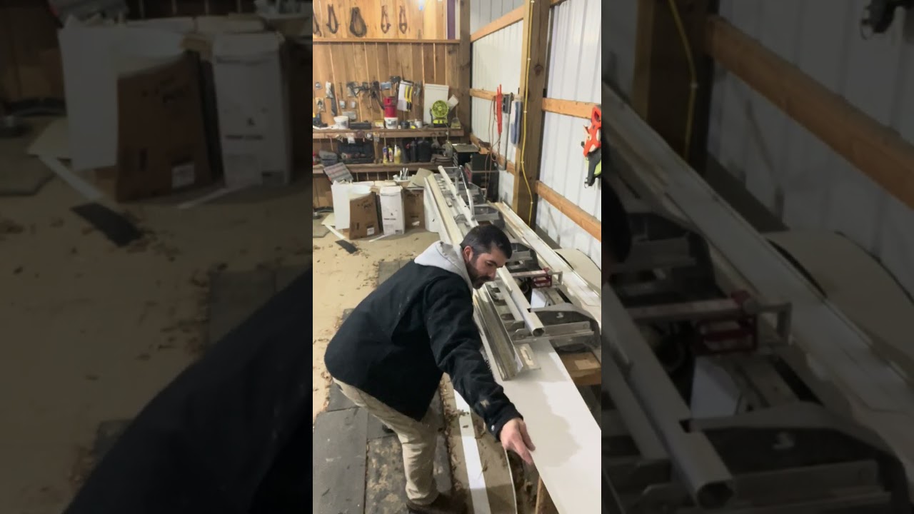 Bending aluminum longer lengths than the brake