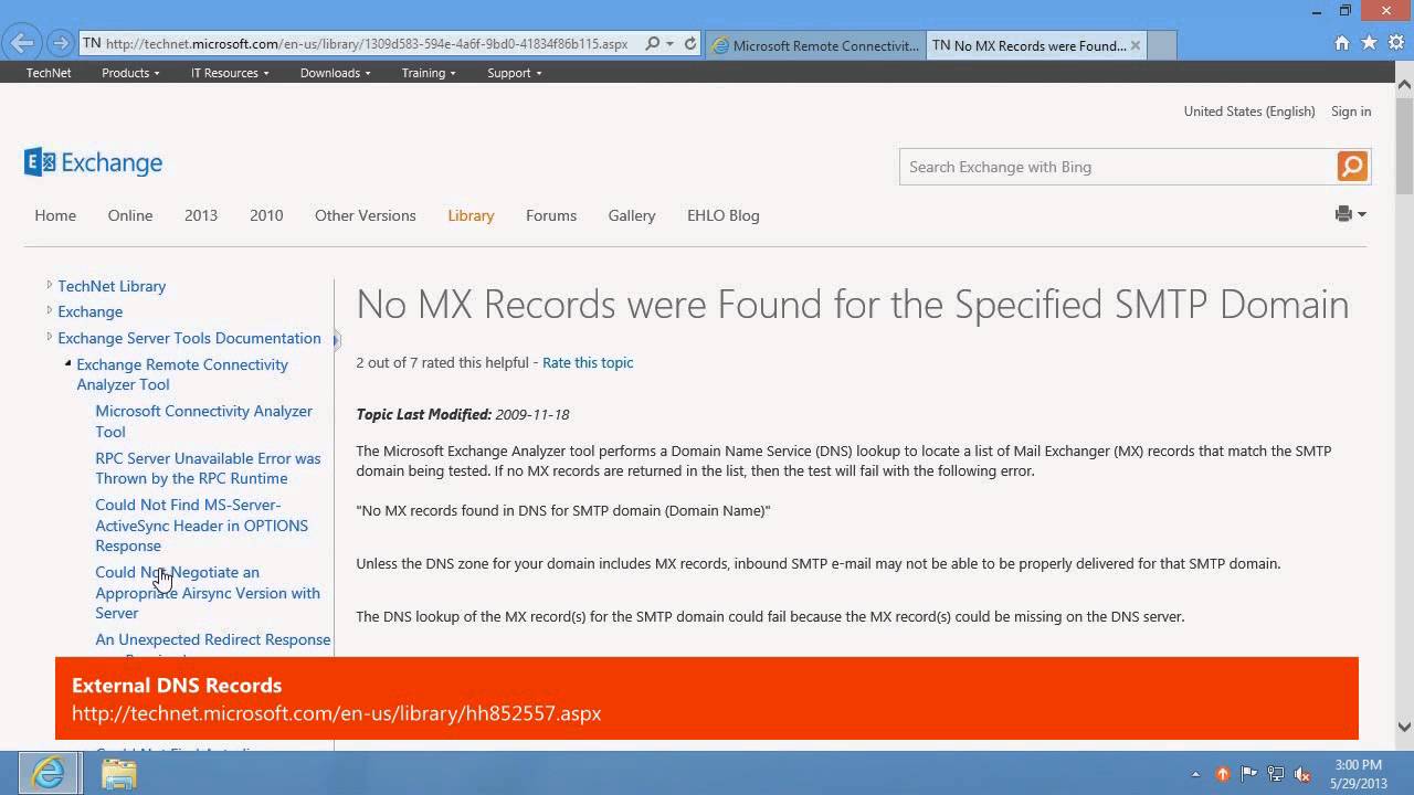 Troubleshooting Exchange Online DNS Configuration for Office 365