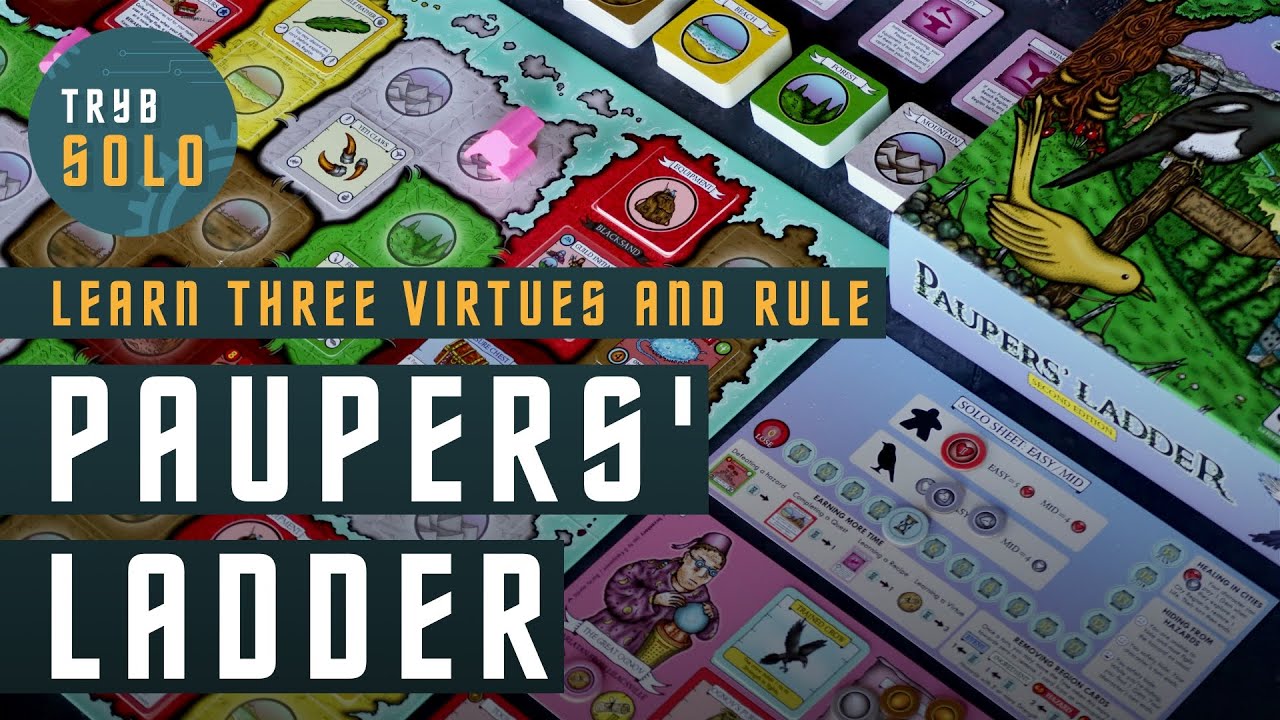 🇬🇧 Paupers' Ladder | first impressions and rules overview