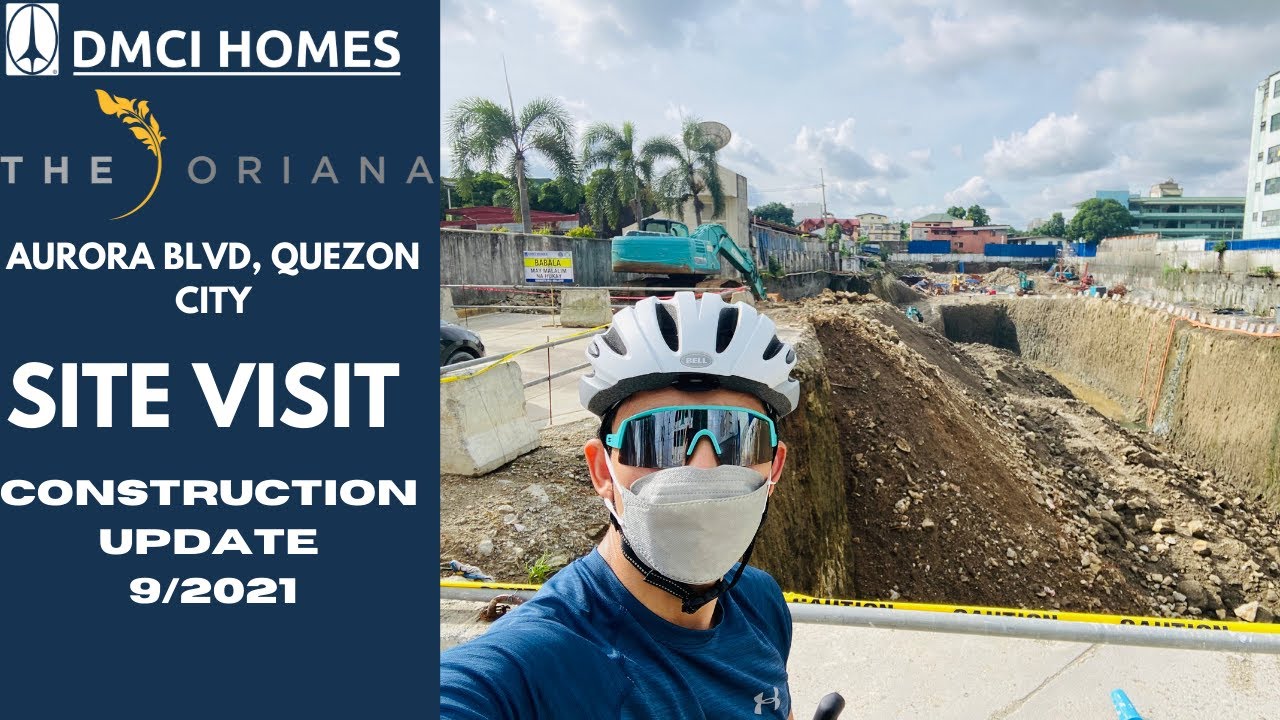 (Pedal series episode 1) Site visit and construction update at The Oriana, Aurora Blvd Quezon City