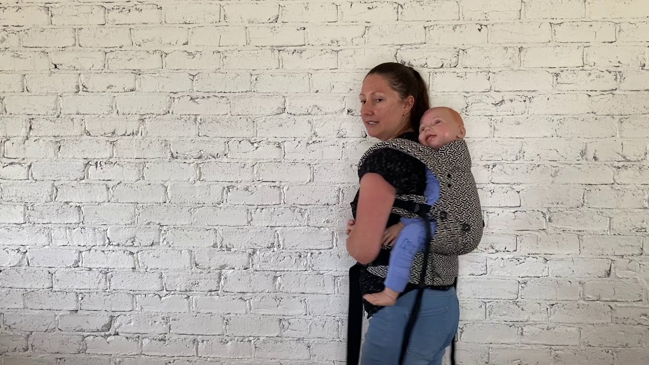 How to Back Carry a Toddler in a Tula Explore Baby Carrier (Walk like an Egyptian Method)
