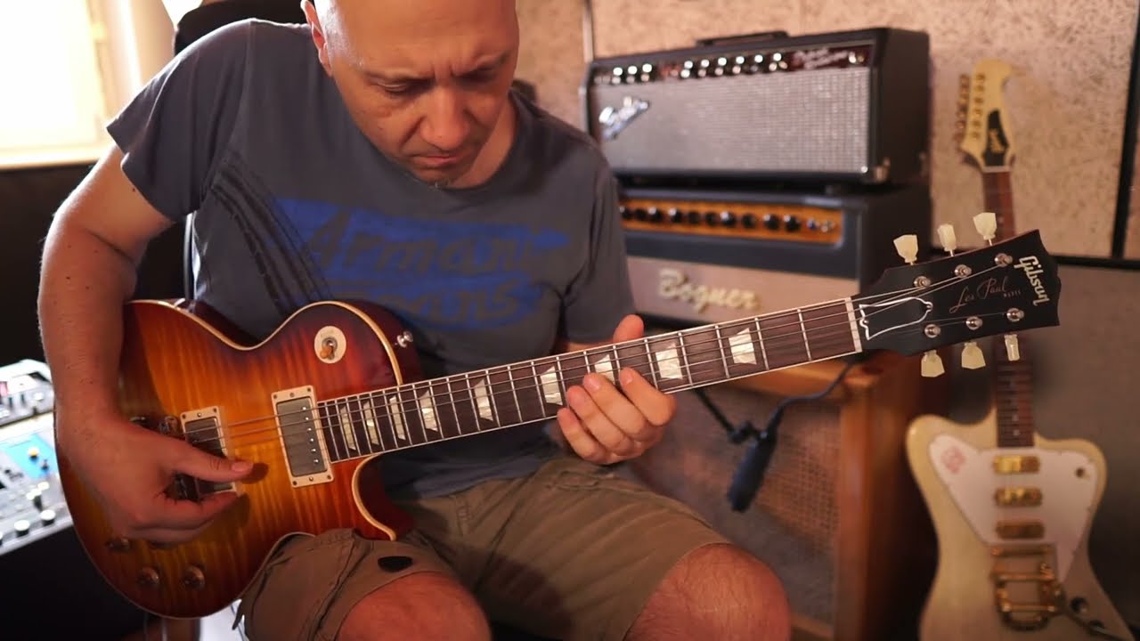 Improvising over CBG Backing Tracks - Gibson Les Paul R9 Limited - M-M FKT Kemper Profile Pack