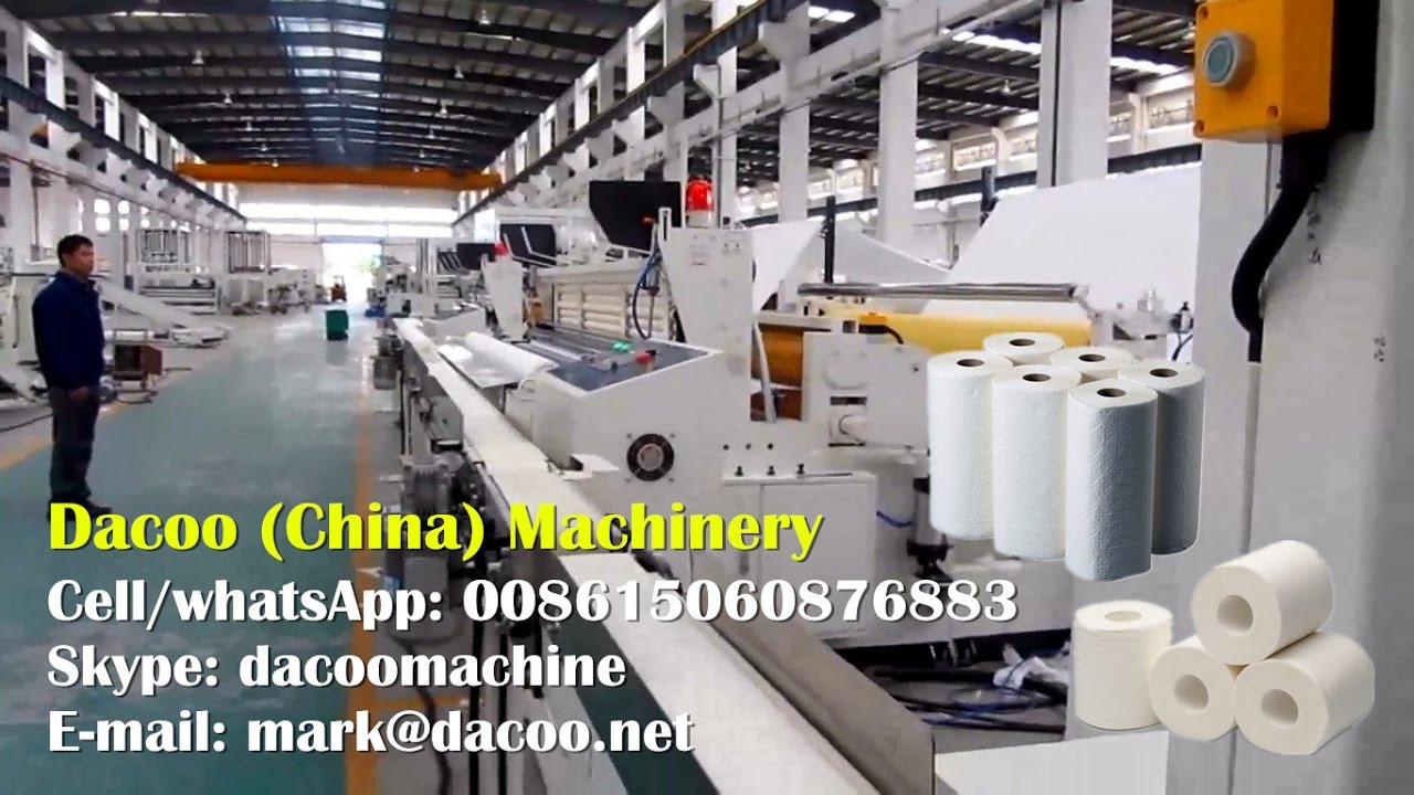 Full Automatic Toilet Paper Making Machine Line ( TZ-FJ-BL )