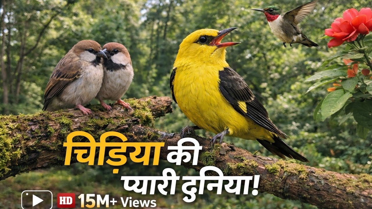 आज आपलोग को चिड़िया धान कैसे खा रही हैं 